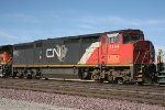 Canadian National GE C40-8M #2444 near BNSF Barstow yard